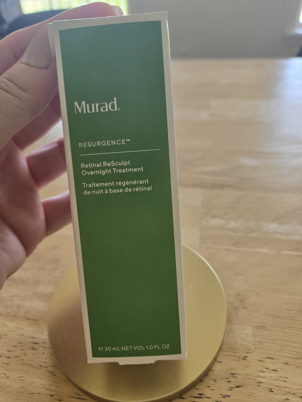 NIB Murad Resurgence Retinal ReSculpt Overnight Treatment 1 FL OZ/30ML LUXURY - Picture 2 of 8